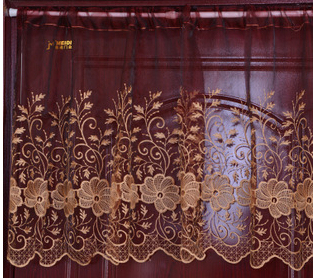 Coffee curtain short curtain partition decorative curtain room kitchen can be feel informs