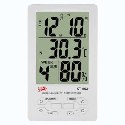 KT903 large screen digital temperature and humidity electronic thermometer manufacturers wholesale