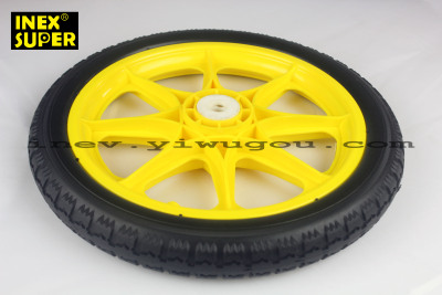 Rubber Pneumatic Wheels Trolley Wheel Pu Solid Wheel Foam Wheel Powder Wheel Tire