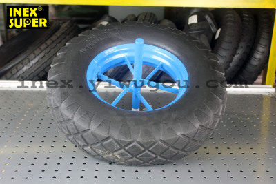 Rubber Pneumatic Wheels Trolley Wheel Pu Solid Wheel Foam Wheel Powder Wheel Tire