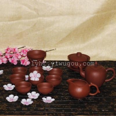 13 hand Zisha teapot Yixing Huanglongshan purple clay ore Jingdezhen craft gifts