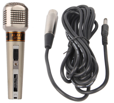 Cable moving coil microphone microphone
