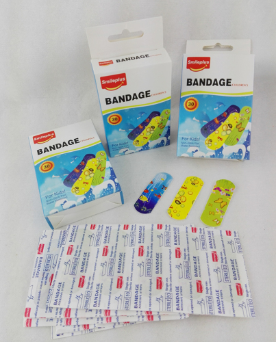 Cartoon Band-Aid Children‘s Cute Waterproof Band-Aid Breathable Anti-Blister Hemostatic Bandage OK Bandage Wholesale