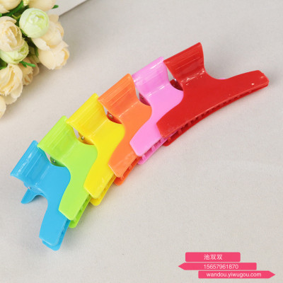 South Korea jewelry hair headdress candy color hair clip grab catch small rectangular