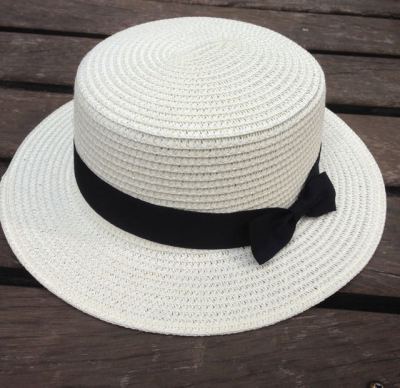 New summer straw hats for children beach hats for boys and girls