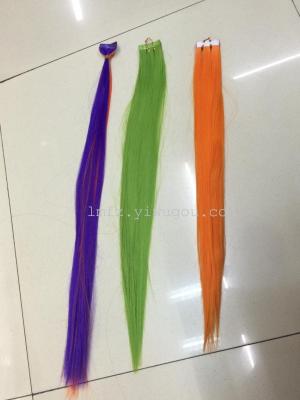 The color size of The unmarked hair pieces can be customized directly by The manufacturer