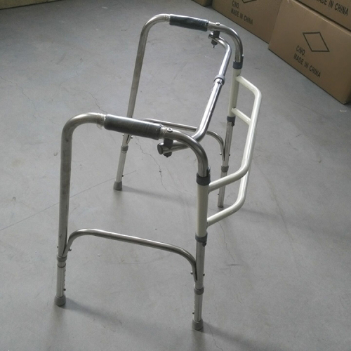 walking aid for the elderly aluminum alloy walking aids four-legged walking folding cane stroke rehabilitation booster only for foreign trade