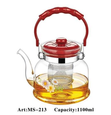 Coffee pot, glass coffee pot, glass teapot, glass bottle