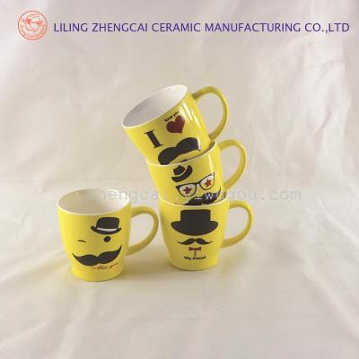 Ceramic cup coffee cup advertising promotion cup cartoon cup