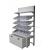 Single side snack cabinet iron material factory direct sales