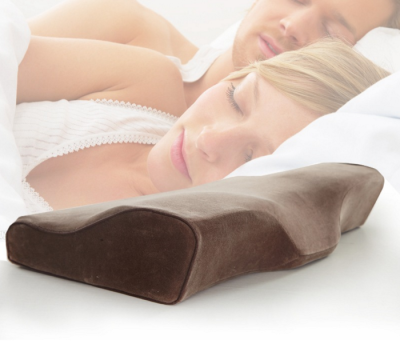 Velvet all-around extension pillow rectangular comfortable mesh natural latex pillow.