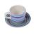 Glazed coffee cup saucer Glazed coffee tea cup saucer