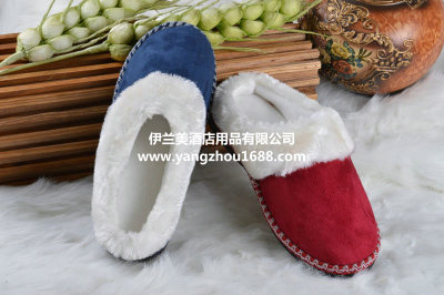 Popular models selling cotton slippers and indoor shoes Home Furnishing warm shoes trade domestic spot month