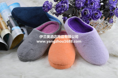 In the end of every flock of indoor slippers warm cotton slippers slippers home anti-skid slippers