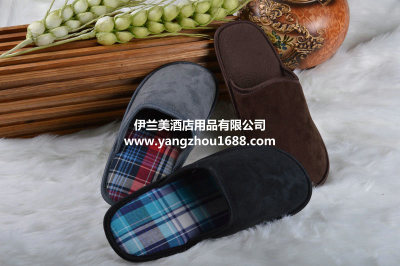 Foreign trade slippers non slip special home winter cotton slippers living room floor slippers