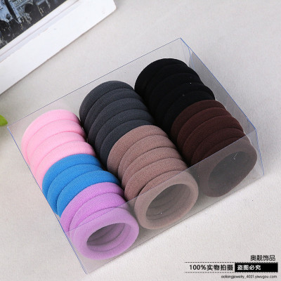 Elastic rubber band ring seamless durable Korean hair rope rope