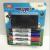 Qiniu Whiteboard Marker 8858-4 Pens +1 Whiteboard Eraser Sets