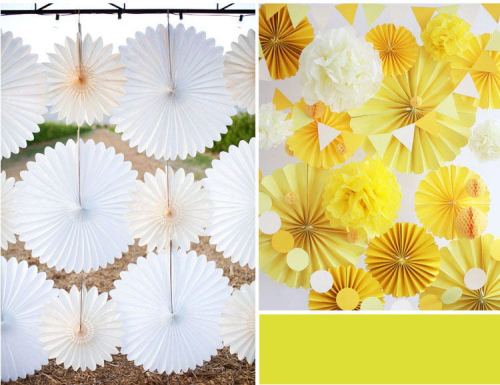 15cm new color honeycomb fan diy wedding room supplies party holiday layout decoration