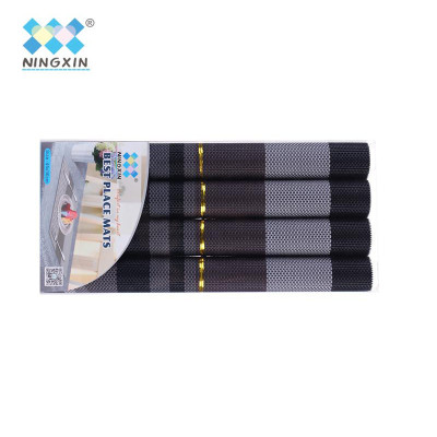 4 pieces of striped teslin box wear - resistant western food pad home multi-purpose mattress manufacturers direct sales.