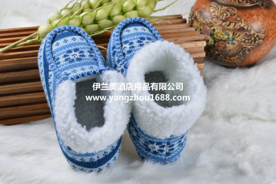 New products listed wool woven cotton boots winter cotton boots slip resistant bottom