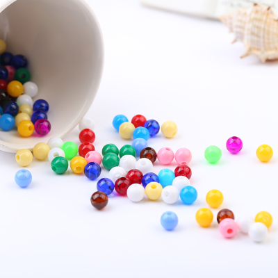 Environmental protection plastic beads can be customized in various colors and specifications