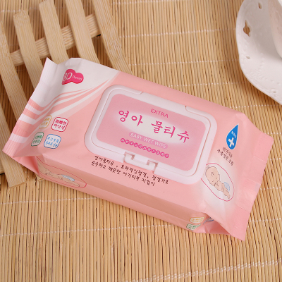 High quality non-woven baby wipes 80 Korean super soft with temperature and baby wipes hand mouth available