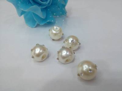 12mm side hole imitation pearl