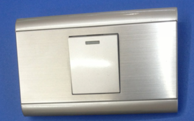 Stainless steel, the switch socket with drawn wire