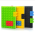 wholesale creative silicone notebook environmental protection silicone tasteless Lego building blocks notebook