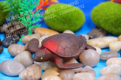 Soft glue imitation turtle
