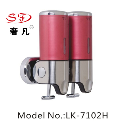 Zheng hao hotel products soap dispenser cleaning products shampoo bath gel hand sanitizer double head to liquid dispenser box