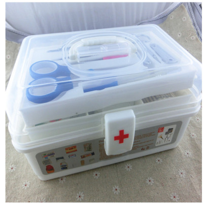 For multilayer folding plastic storage box box containing the medicine box medical health care box emergency visits