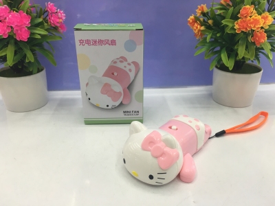 9.9 Yuan Ten Yuan Boutique Mini Wind Hot Sale Fan Ssg904a Hello Kitty Fan