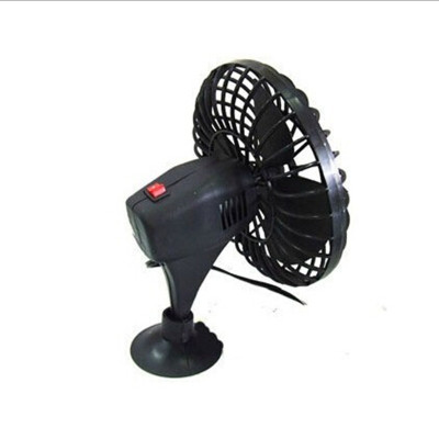 Chuck fan car 12V black fans with a 4 inch mini car