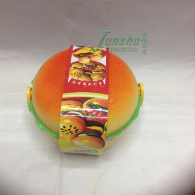 Heat preservation box type hamburger boxes double sushi box fruit box