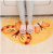 New thickened plush floor mat color insert mat feel bathroom floor mat profiled fadeless mat