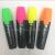 4 fluorescent pens in PVC bag for marking key pens