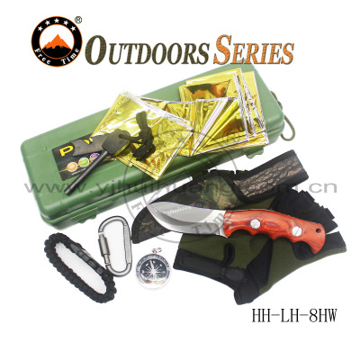 Camping emergency supplies camping survival tools camping hunting equipment portfolio camping adventure supplies