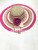 Korean fashionable lady hat tricolor lace hat comfortable breathable hat