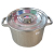 Stainless Steel 2.0 Thick American Square Tube Ear Multi-Function Pots Household Multi-Purpose Western Soup Pot