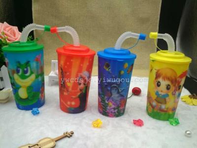 3 d cup cold ultimately responds cup advertising cup suction cup, 3 d cup can be customized