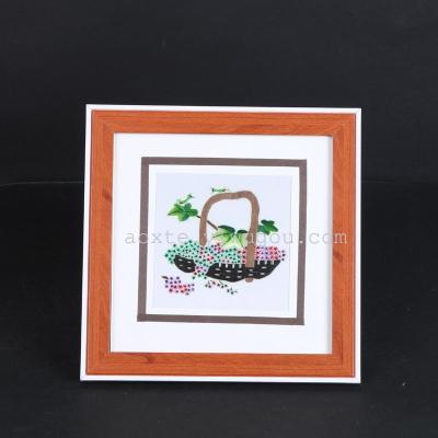 Manufacturers direct fruit pattern embroidery farmers exquisite workmanship