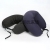 Foam particle travel U-shaped solid color with buckle travel pillow