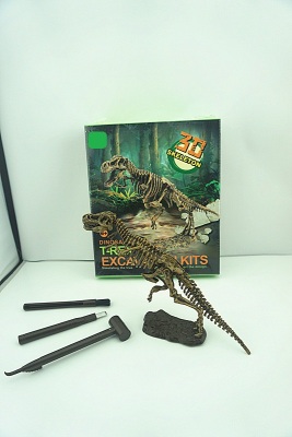 The fine packing archaeological dig dinosaur bones fossil mining toy toy for children