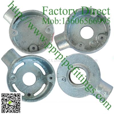electrical box galvanized iron pipe fittings