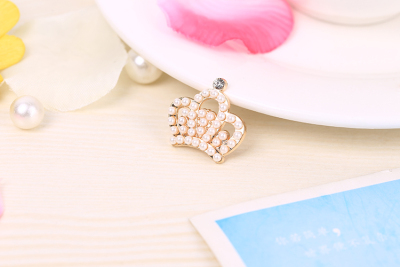 Full size crown pearl crown manufacturers wholesale mobile phone beauty material paste diamond