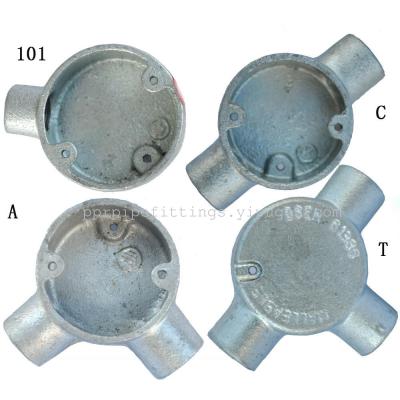 Electrician pipe fittings of galvanized  Iron pipe fittings