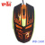 Wired 6D steel game mouse with magic lantern factory direct sales