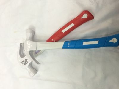 Household Double Color Handle Nail Hammer Hammer Hammer Claw Hammer Safety Hammer