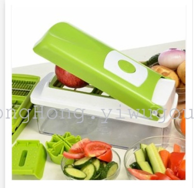 Multi-Function Vegetable Chopper Kitchen 12-Piece Set of Small Tools Wire Cutting and Dicing